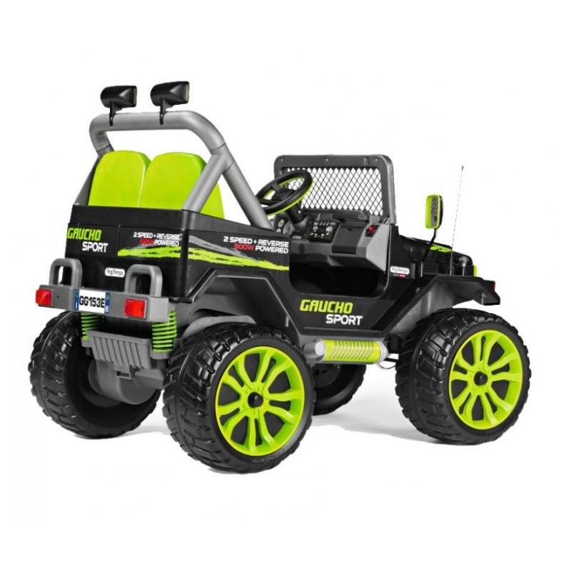 Elektromobilis PEG PEREGO GAUCHO SPORT žalias