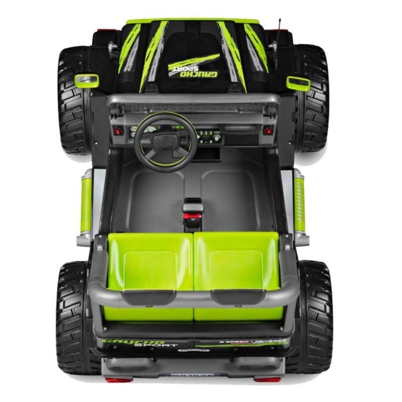 Elektromobilis PEG PEREGO GAUCHO SPORT žalias