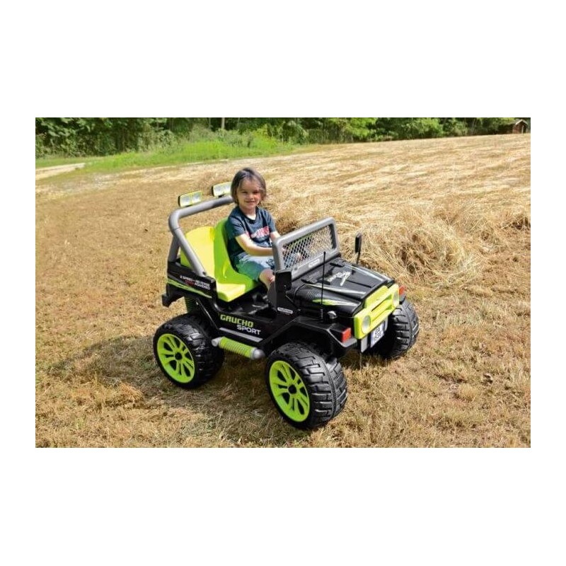 Elektromobilis PEG PEREGO GAUCHO SPORT žalias