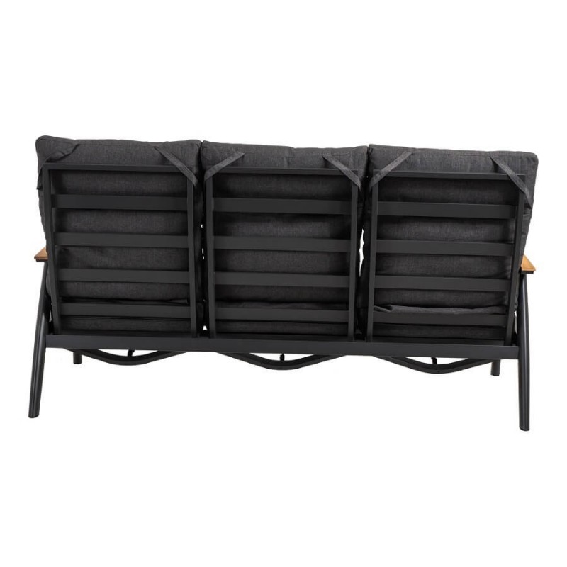 Trivietė lauko sofa su reguliuojamais atlošais FLORENCE