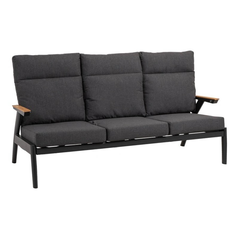 Trivietė lauko sofa su reguliuojamais atlošais FLORENCE