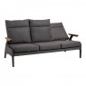 Trivietė lauko sofa su reguliuojamais atlošais FLORENCE FORTE