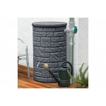 Lietaus vandens talpykla TAL3 230 L juodo granito spalva