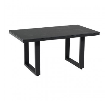 Lauko stalas MONTE CARLO NEGRO 180x60x67