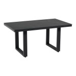 Lauko stalas MONTE CARLO NEGRO 180x60x67