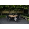 Trikampis stalas MONZA 170x170x74cm
