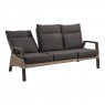 Trivietė lauko sofa su reguliuojamais atlošais TREVISO MOUNTAIN