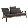 Trivietė lauko sofa su reguliuojamais atlošais TREVISO MOUNTAIN