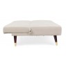 Sofa ALMA BEIGE trivietė, išskleidžiama 180x88x82