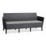 Lauko sofa SALEMO GRAPHITE 187x67x76