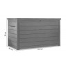 Daiktadėžė ANTARIA BROWN 850 L