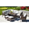 Lauko komplektas TH 3 BROWN su pufais