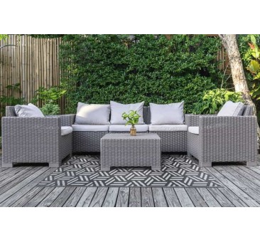 Terasos kilimas 120x180cm OPTI GREY
