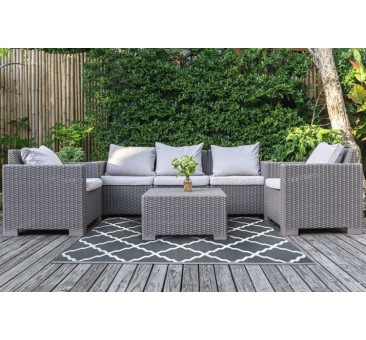 Terasos kilimas 120x180cm MIDDLE GREY