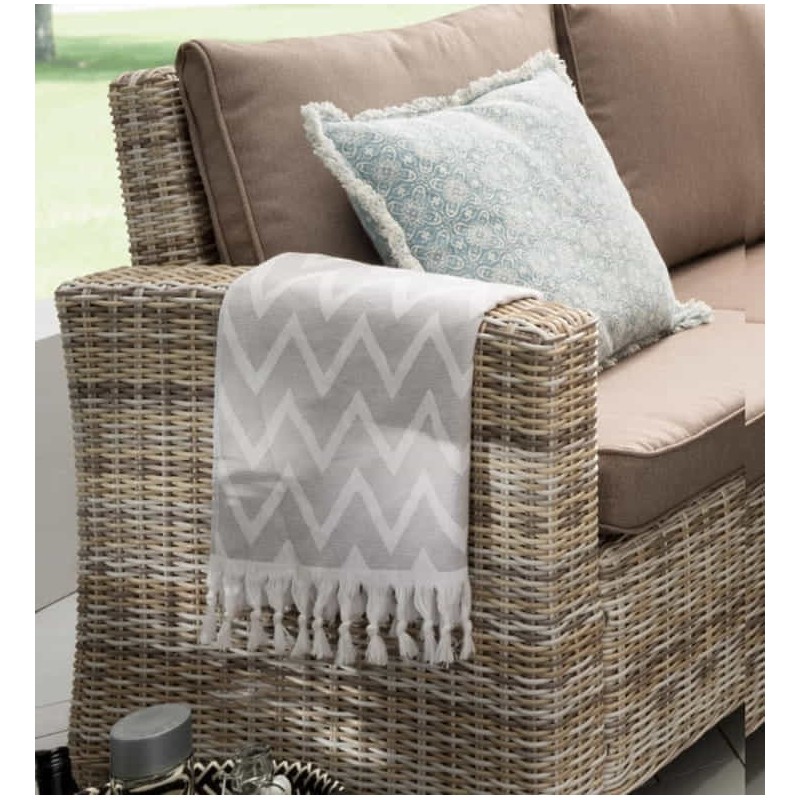 Lauko baldų komplektas TANIS 9 BEIGE/BROWN