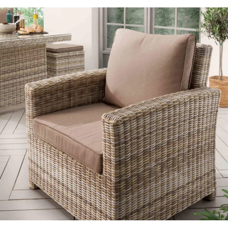 Lauko fotelis TANIS 12 BEIGE/BROWN