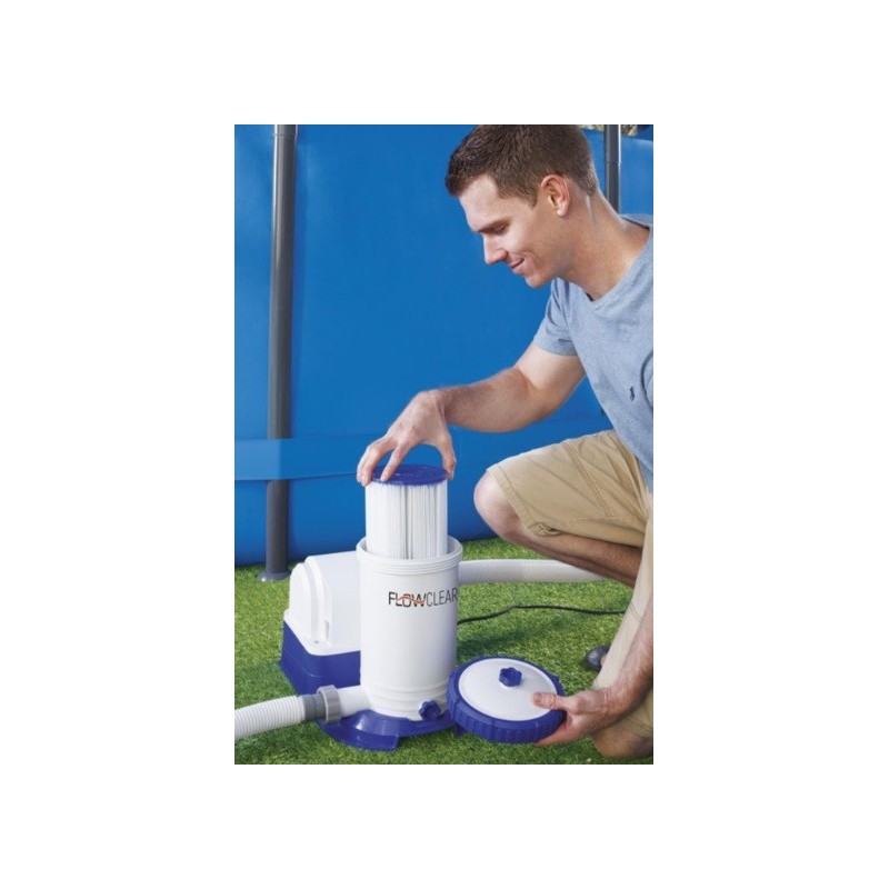 Siurblys su filtru baseinams BESTWAY 58391