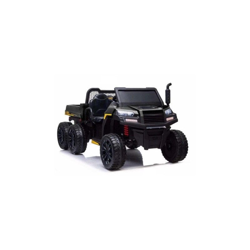 Dvivietis elektromobilis A730-2, 4x4, 24V, juodas