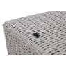 Lauko baldų komplektas BALI3 WHITE/GREY