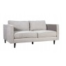 Trivietė sofa SPENCER, pilka, 198x86x86cm