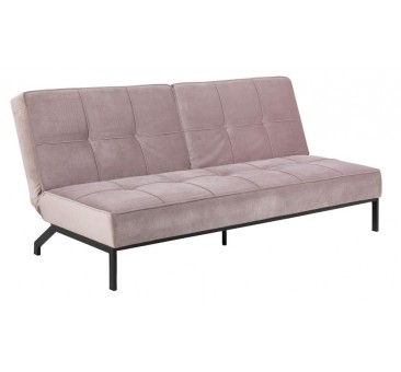 Išskleidžiama sofa PERUGIA, rožinė