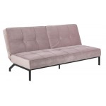 Išskleidžiama sofa PERUGIA, rožinė
