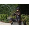 Sodo skulptūra - fontanas Grojantis Berniukas 68x64x70cm