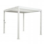 Pavėsinė-pergola MIRADOR, 3x4 m, balta