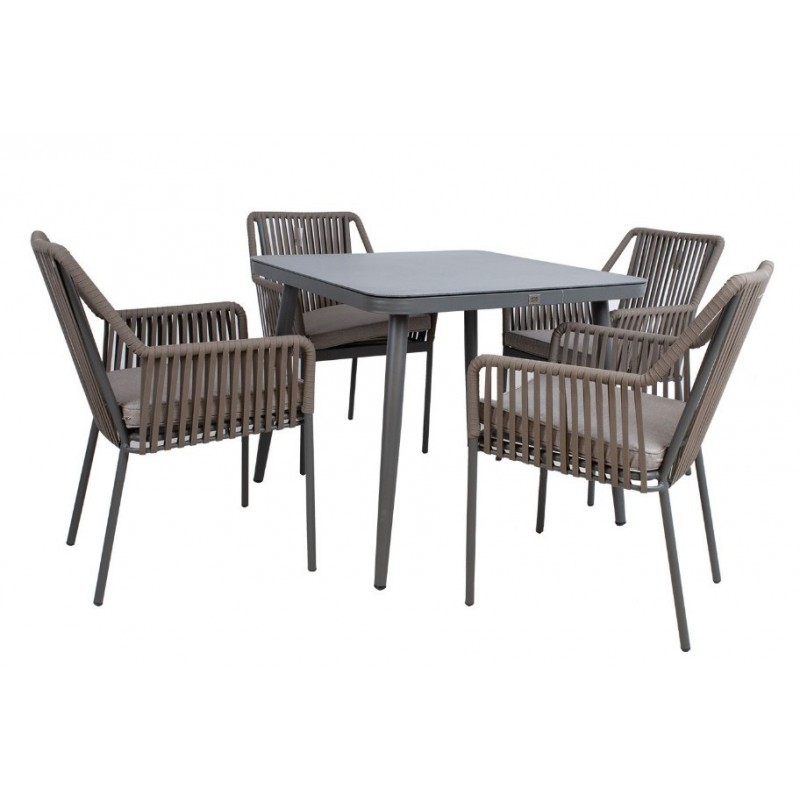Lauko baldų komplektas ANDROS 4+1