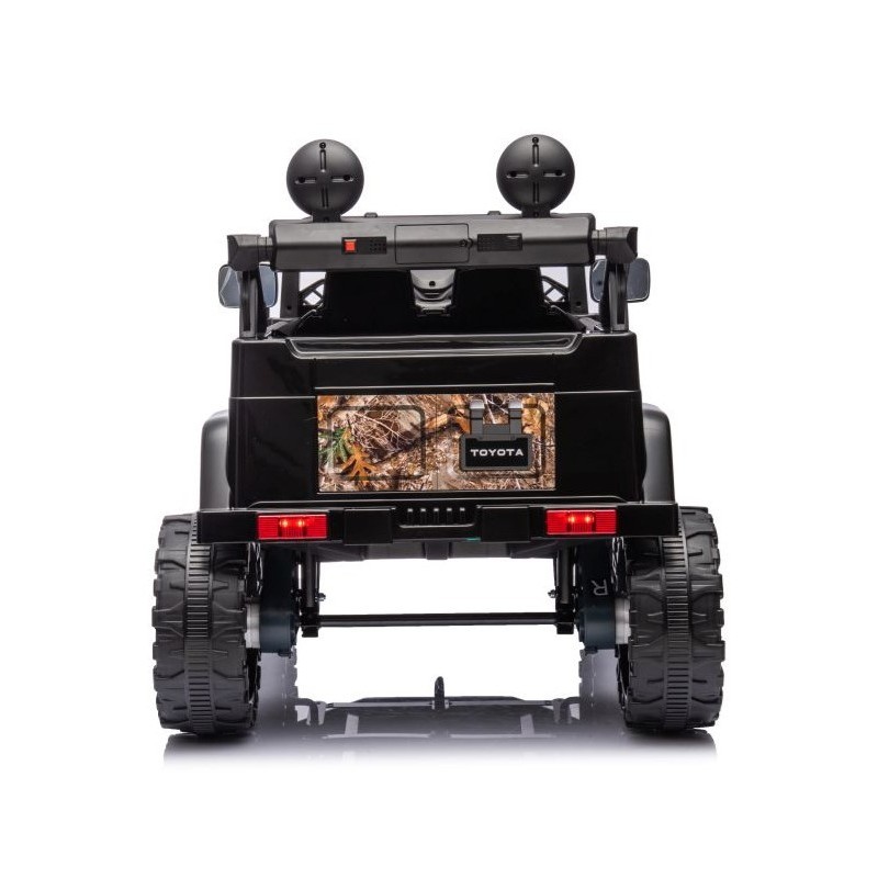 Elektromobilis TOYOTA FJ, 4x4, 12V, juodas
