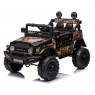 Elektromobilis TOYOTA FJ, 4x4, 12V, juodas