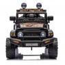 Elektromobilis TOYOTA FJ, 4x4, 12V, juodas