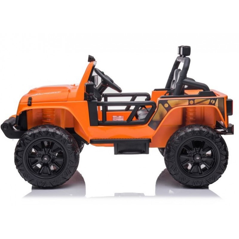 Elektromobilis XB-1118, 4x4, 12V, oranžinis