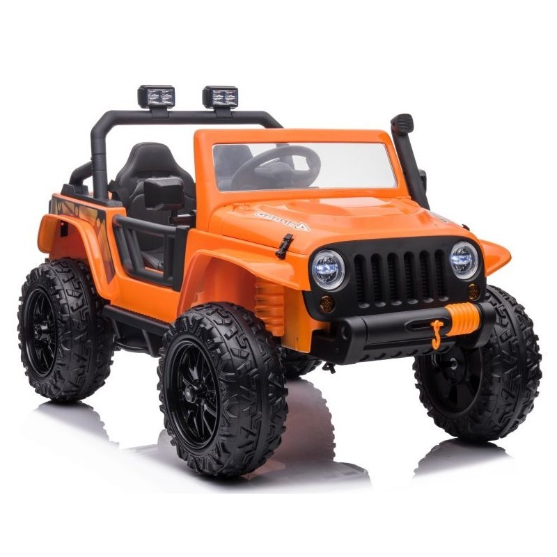 Elektromobilis XB-1118, 4x4, 12V, oranžinis