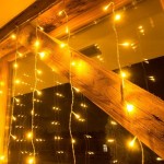 LED užuolaida HOBBY LINE 2x1m, šiltai balta, 100 diodų
