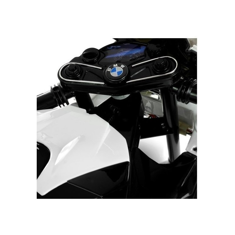 Elektrinis motociklas BMW S1000RR, 12V, juodas