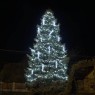 LED girlianda 100 m 600 diodų šaltai balta