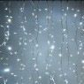 LED girlianda užuolaida 300 diodų 1 m H 3 m šaltai balta