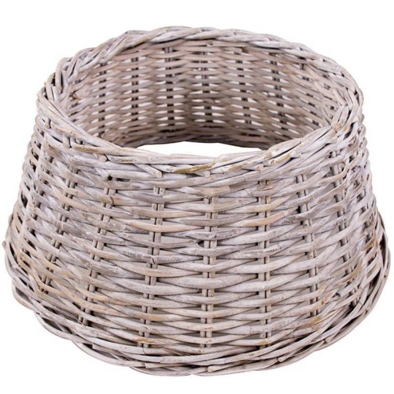 Pintas uždangalas eglutės stovui 65xh26 cm WHITE WASHED