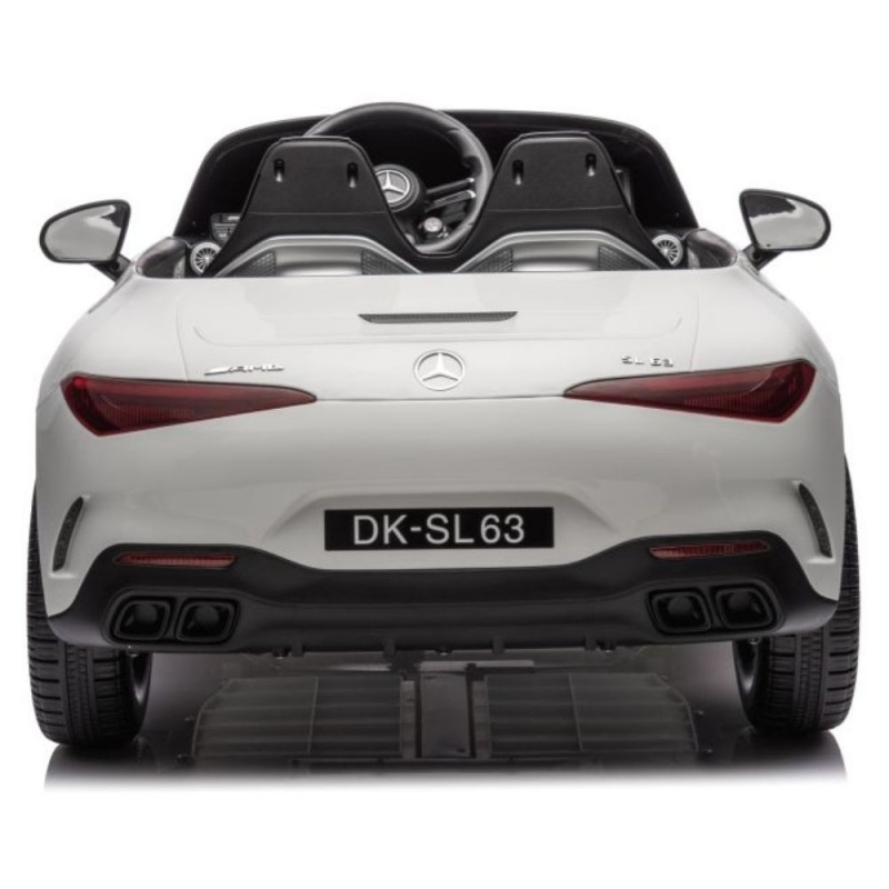 Elektromobilis Mercedes AMG SL63, 24V, baltas