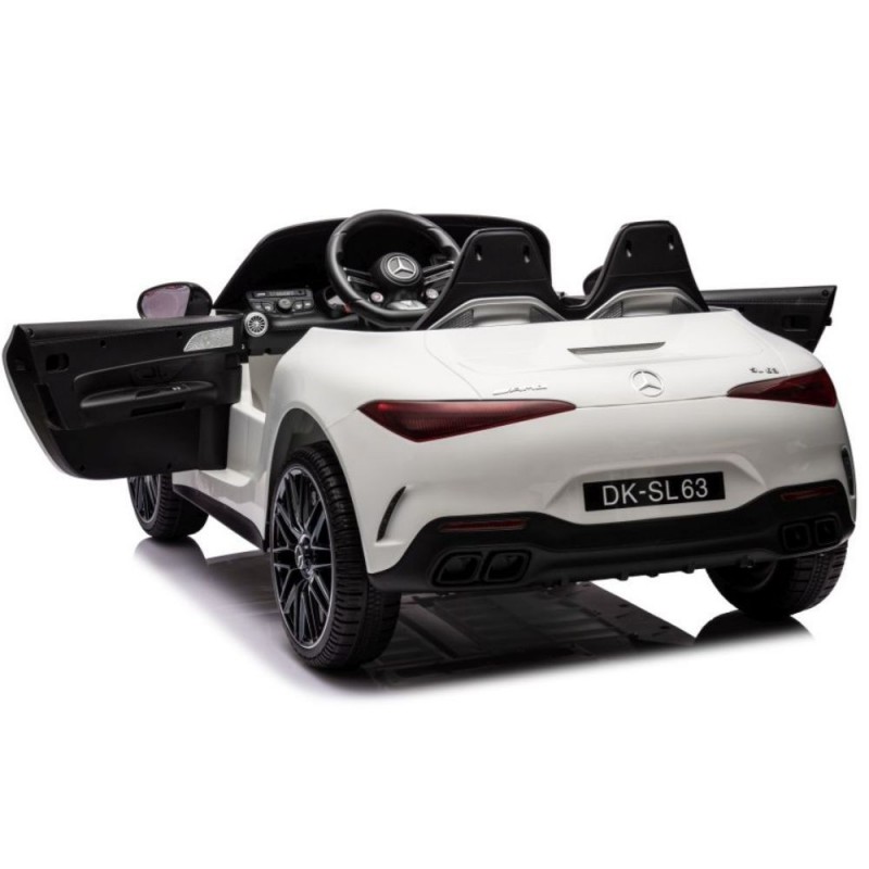 Elektromobilis Mercedes AMG SL63, 24V, baltas