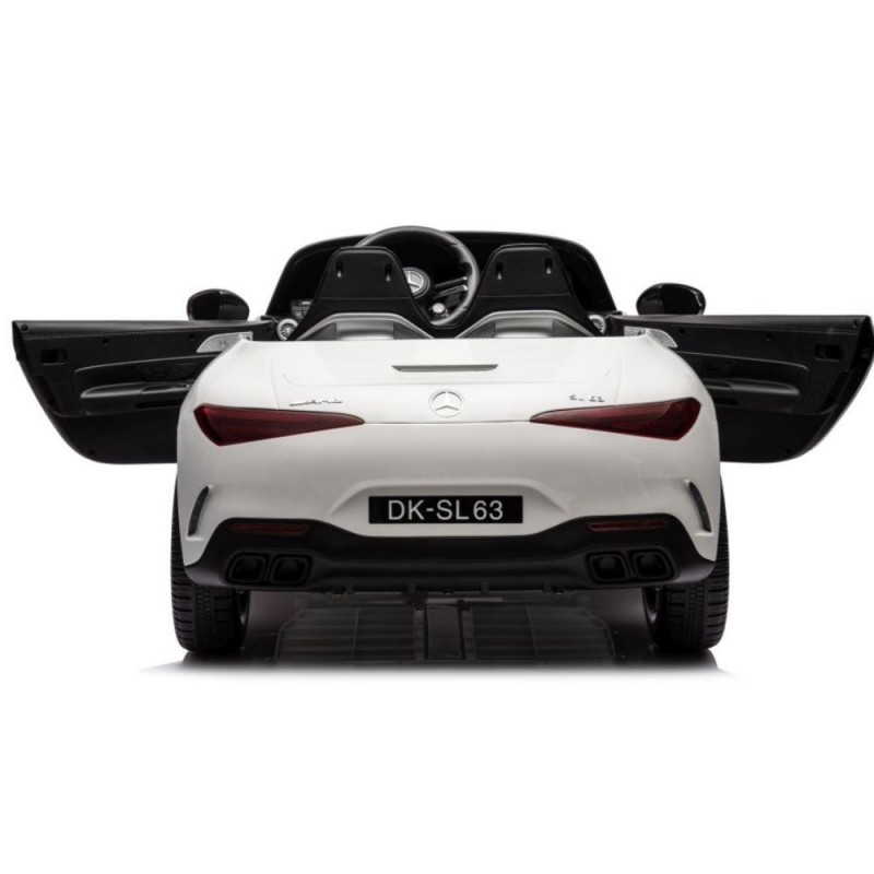 Elektromobilis Mercedes AMG SL63, 24V, baltas