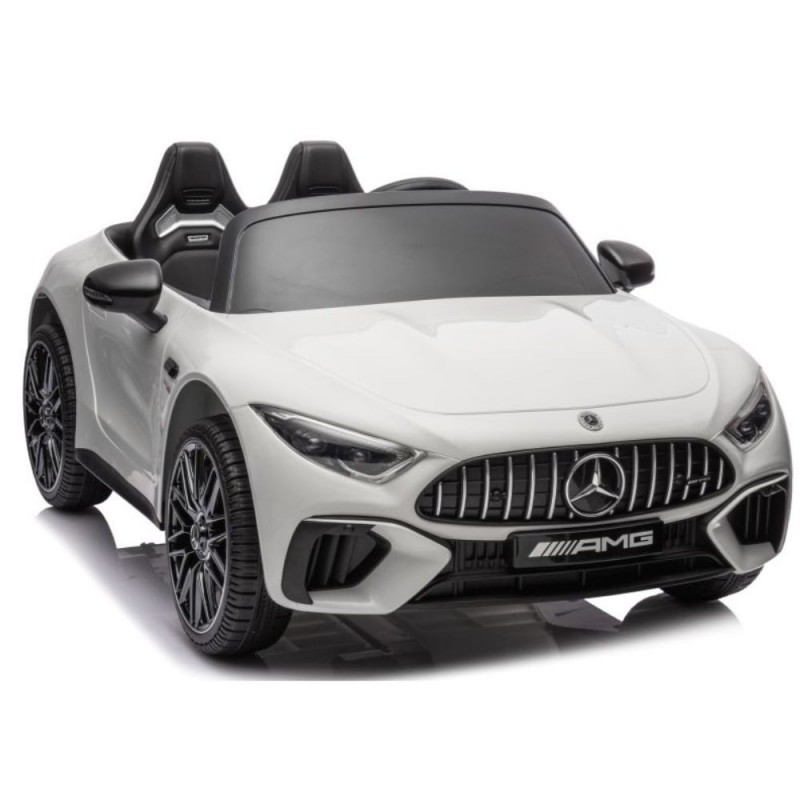 Elektromobilis Mercedes AMG SL63, 24V, baltas