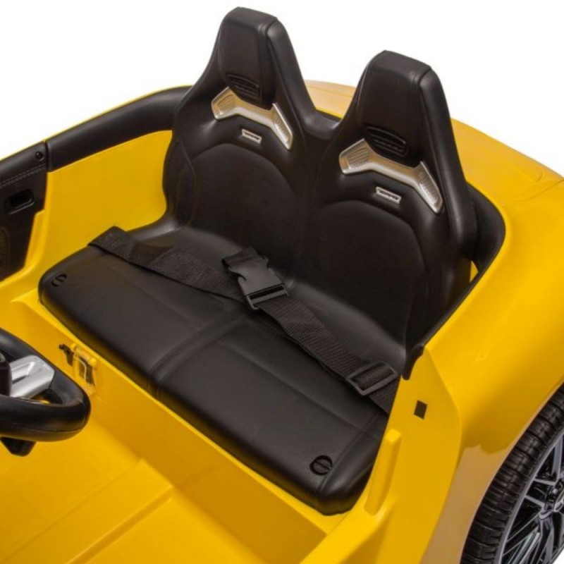 Elektromobilis Mercedes AMG SL63, 24V, geltonas lakuotas