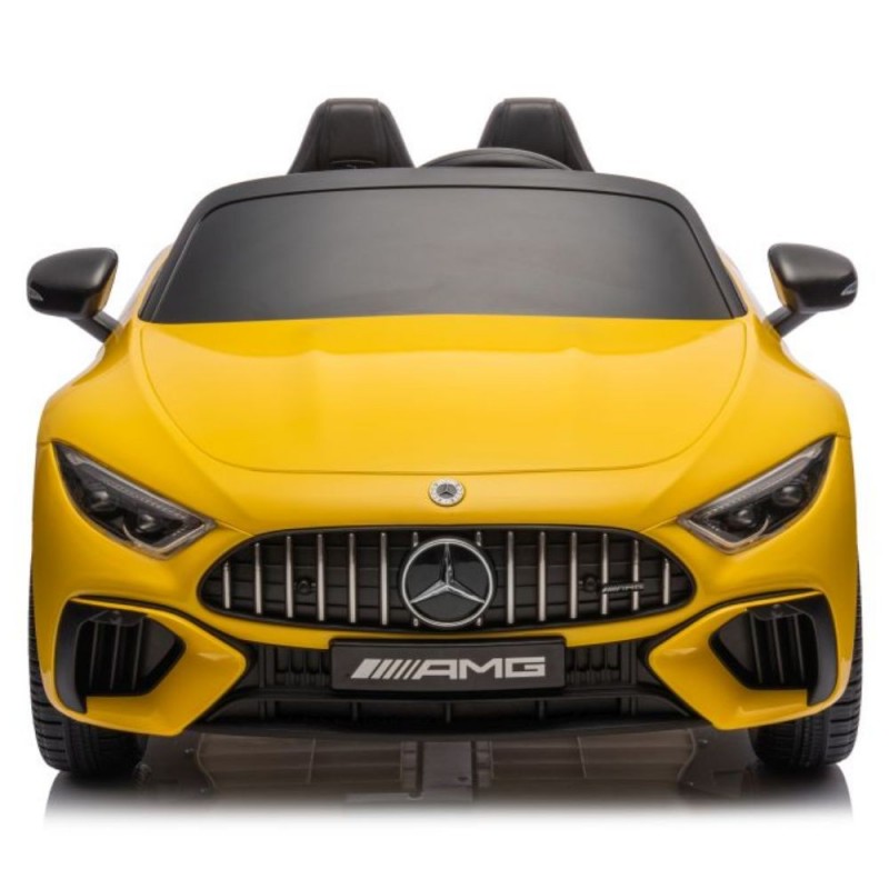 Elektromobilis Mercedes AMG SL63, 24V, geltonas lakuotas