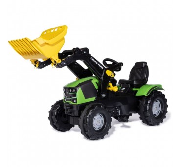 Minamas pedalais traktorius Rolly Toys Farmtrac, žalias