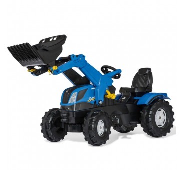 Minamas pedalais traktorius Rolly Toys Farmtrac, mėlynas