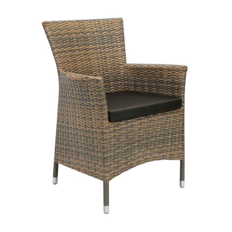 Lauko kėdė WICKER CAPPUCINO 61x58xH86cm