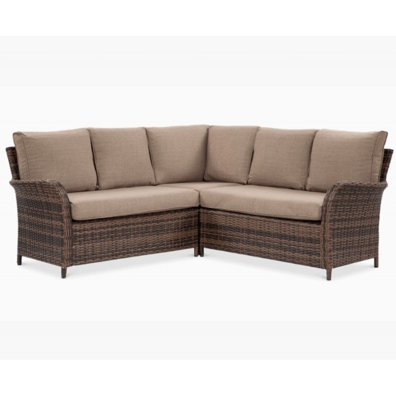 Lauko komplektas VENTURA + pufai brown