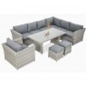 Pinti lauko baldai AURĖJA DINING PLUS STONE GREY